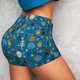 thumbnail image 4 of Balery Owls And Trees Pantalones cortos de entrenamiento estampados para mujer, sin costuras, ajustados, para gimnasio, yoga, correr, deportes, ejercicio activo, fitness.-Small, 4 of 8