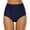 Z01-Dark Blue, variant on Women Tie Side Bikini Bottoms String Cheeky Bathing Suit Bottom Low Waist Ruched Scrunch Swimsuit Bottom(White,M)