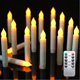 thumbnail image 1 of Velas LED sin llama Lamp MUMCHASI, 12 unidades, temporizador de 15 cm, 1 of 9