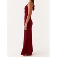 thumbnail image 4 of Women Bodycon Spaghetti Strap Cutout Maxi Dress Hollow Sexy Fitted Dresses Slip Long Dress Evening, 4 of 6