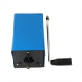 thumbnail image 2 of Generador de Manivela Portátil Multifunción de 20 W para Exteriores, con Carga USB, para Emergencias y Supervivencia., 2 of 5