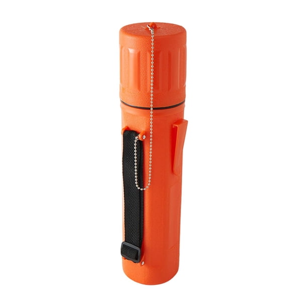 Tubo de almacenamiento de varillas de soldadura. Protección confiable. Contenedor sellado e impermeable para soldadura. Naranja