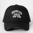 thumbnail image 1 of Baseball Caps Unisex USA City Hat Embroidery Washed Distressed Adjustable Cap for Everyday Wear, 1 of 3