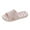 Light Pink, variant on Womens Mens Shower Shoes with Holes Quick Dry Bath Slippers Non Slip Beach Pool Water Slides