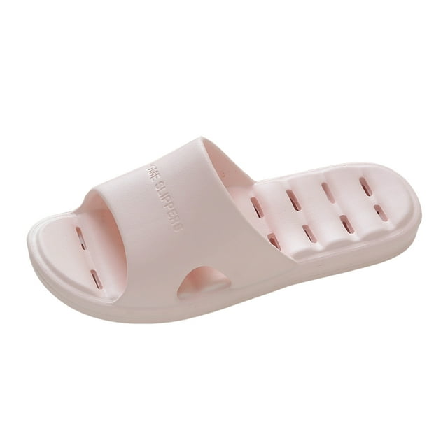 Fsqjgq Fashionable Slippers Flat Bottom Comfortable Bathroom Home Slippers Fashionable Non Slip Sandals