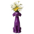 thumbnail image 1 of Jarrón decorativo con temática canina: un jarrón original y divertido para amantes de las mascotas, un detalle decorativo ideal para el salón o para colocar en una estantería., 1 of 6