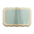 thumbnail image 3 of Non Slip Shower Mat 50 cm x 80 cm Water Absorbent Polyester Rug with Rubber Back for Bathroom, Shower, or Entryway, 3 of 6