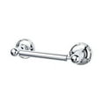 thumbnail image 3 of Top Knobs Ed3e Edwardian Bath Toilet Paper Holder Ribbon Backplate, 3 of 5