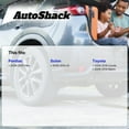 thumbnail image 3 of AutoShack Front Brake Rotors & Ceramic Pads for Toyota, Corolla 2009-2019 Matrix 2009-2014, FWD L4 1.8L 2.4L - E-Coated Drilled & Slotted - Black Finish - NightGuard - 10.82" (274.9 mm), 5-Lug, 3 of 5
