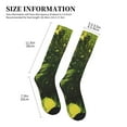 thumbnail image 2 of Picia Screaming Horror Art Printed Sports Compression Socks - 15-20mmHg Graduated Compression, High-Performance Soft and Breathable Socks for Men and Women, 2 of 5