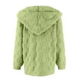 thumbnail image 4 of Cozy Women’s Autumn Winter Open Front Cardigan Casual Fuzzy Knit Sweater Jacket For Daily Wear Women Hooded Winter Coat Winter Vest for Women plus Size Jackets And Coats Light Medium Heavy Weights, 4 of 4