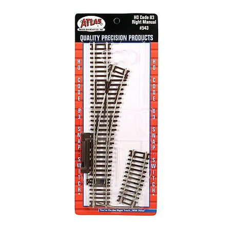 Ho Scale Christmas Layout Code 83 Nickel Silver Manual Snap Switch Right HO Scale Trains, For use with your ho scale layout. By Atlas ()
