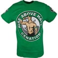 thumbnail image 4 of John Cena Green Mens Salute the Cenation Mens T-shirt XL, 4 of 7
