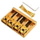 thumbnail image 5 of Puente de Guitarra Profesional Accesorio Duradero de Instación para Accesorios de Bajos Eléctricos de Reempzo Regalos para Amantes de , Dorado Sunnimix Puente de silla de montar, 5 of 8