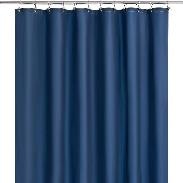 Shower Curtain Liners, 70 x 72 Inches with 12 Metal Grommet Holes ...