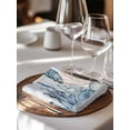 thumbnail image 6 of Coastal Sea Turtle Cloth Napkins Set of 6 Reusable Dinner Napkins, Summer Ocean Coral Conch Cocktail Napkin Washable Table Napkins for Wedding/Holiday Party/Baby Shower 20"x20", 6 of 7