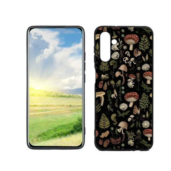 Mushroom-Woodland-13 Phone Case, Degined for Samsung Galaxy A13 5G Case Men Women, Flexible Silicone Shockproof Case for Samsung Galaxy A13 5G