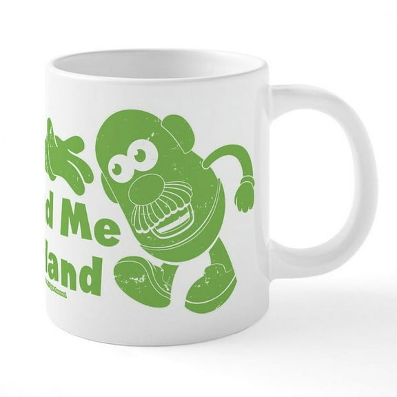 CafePress - Mr. Potato Head Lend Me A H - 20 Oz White Ceramic Mega Mug