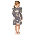 thumbnail image 3 of The Children's Place Baby & Toddler Girls Long Sleeve Flutter Dress, Sizes 6M-5T, 3 of 3