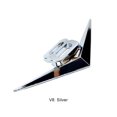 thumbnail image 2 of Transemion Easy To Install Car Sticker Emblem Badge Cool Style Durable Stylish Accessories For Car V8：Silver 1Set, 2 of 6