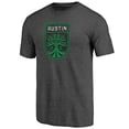 thumbnail image 2 of Men's Charcoal Austin FC Distressed Vintage Primary Tri-Blend T-Shirt, 2 of 3