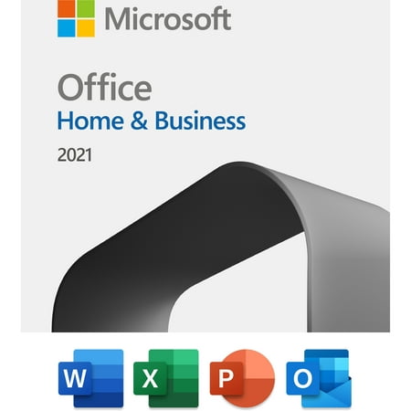 Microsoft Office Home & Business 2021, One-time purchase for 1 PC or Mac, (Download), (889842822526)