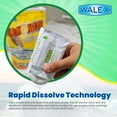 thumbnail image 5 of Walex Elemonate RV & Marine Grey Holding Tank Deodorizer - Deodorizes and Dissoves Organic Material Within Grey Tanks - 5 tablets/treatments - Lemon Fragrance, 5 of 8