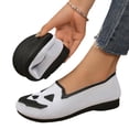 thumbnail image 2 of KEVCHE Halloween Pumpkin Shoes for Women, Knitted Slip-On Loafers with Cushioned Insole, Lightweight Casual Walking Shoes for Fall Party, Spooky Funny Footwear for Daily and Holiday Wear, 2 of 6
