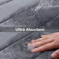 thumbnail image 4 of Alfombra de baño viscoelástica Buganda, gris oscuro, 86 x 51 cm, 4 of 8