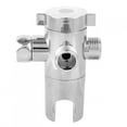 thumbnail image 3 of Belissy Multifunction G1/2 3?Way Bath Shower Diverter Valve with Shower Head Holder Bathroom Accessory(Type 1), 3 of 8