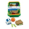 Learning Resources Pretend and Play Healthy Lunch Play Food Basket Set, 17 Pieces, Ages 3+