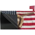 thumbnail image 4 of Vintage Sports Baseball American USA Flag Magnetic Mailbox Cover MailWraps Garden Yard Home Decor for Outside Oversized-25.5" x20.8", 4 of 5