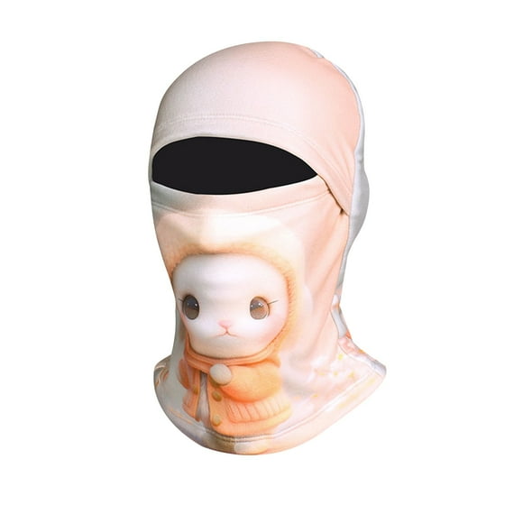 COM1950s Kids Face Masks, Kids Face Mask, Winter Children's Cycling Face Mask Cold and Windproof Outdoor Bicycle and Motorcycle Protection Skiing Face Mask, Face Mask for Kids, Breathable Face Mask