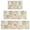Pioneer Flower Floral, variant on Pioneer Flower Floral Print Pattern Kitchen Rugs Sets Of 3,Kitchen Runner Rugs Non Skid Washable,Decorative Kitchen Floor Mats for Kitchen,Sink,Laundry,17X30 Inch 17X47 Inch 17X59 Inch
