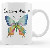 Butterfly Coffee Mug Customizable Mug Gifts Gifts For Mom Custom Mug, Mother's Day Gifts For Mom From Son, Kids, Gift For Mom, Funny Mom Mug, Birthday, Christmas Gift 11