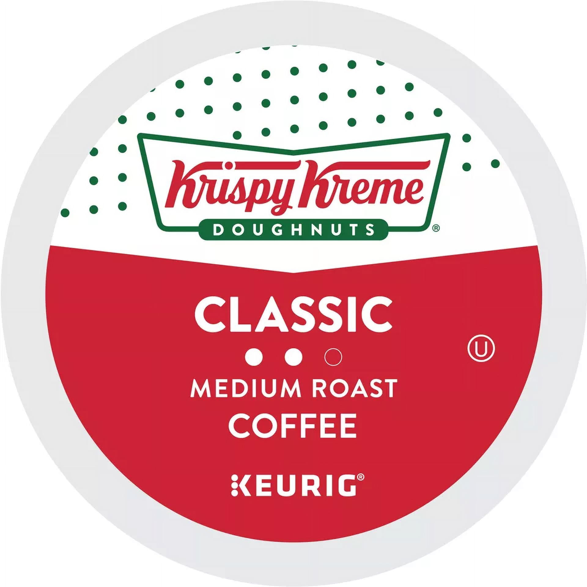 Krispy Kreme Classic Coffee, Medium Roast, 72 K-Cup Pods
