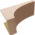 thumbnail image 6 of 11"W x 22"D x 11"H Wide Stockport Rough Cedar Woodgrain TimberThane Corbel, Primed Tan, 6 of 6