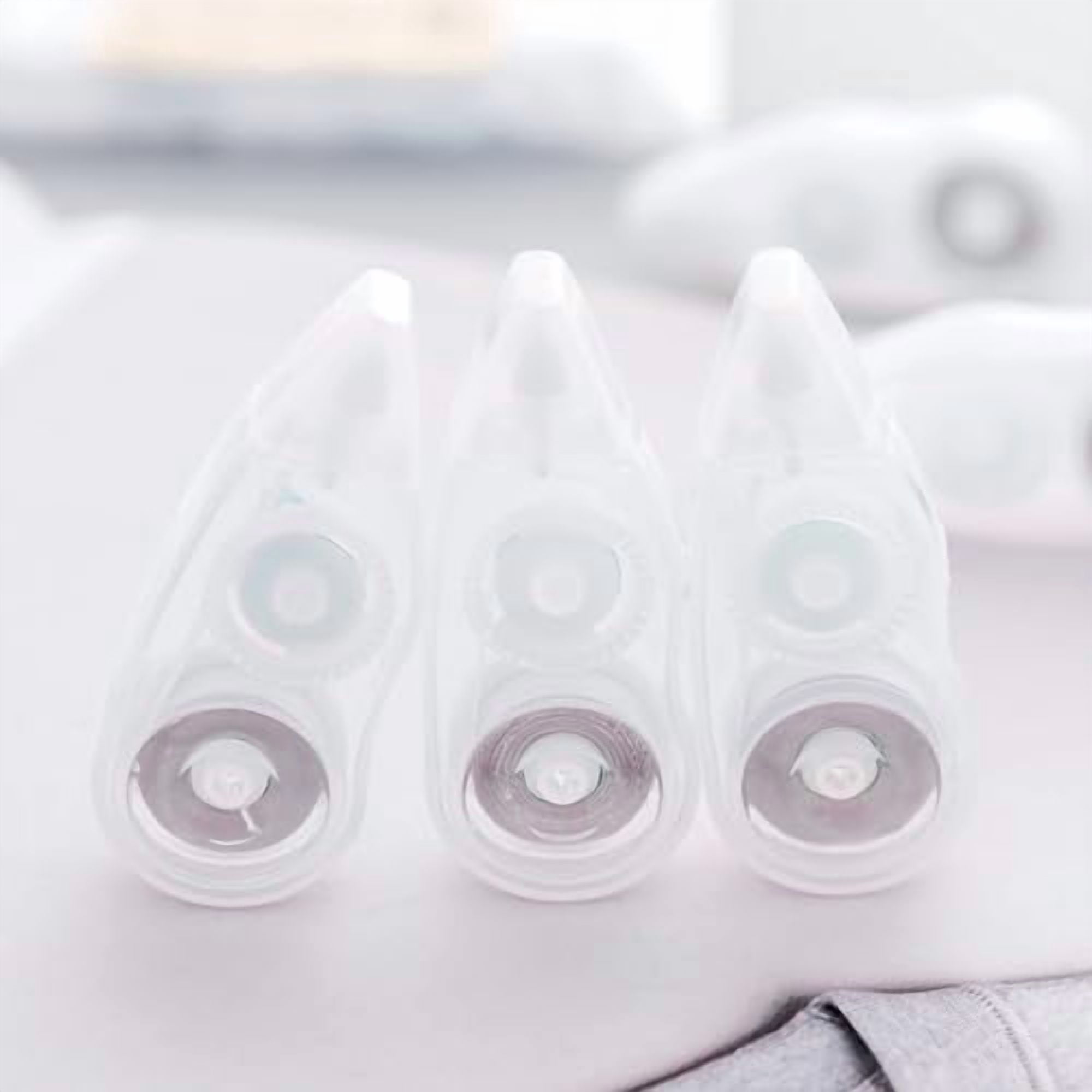 EXCEART 30 Pcs White Gaffers Tape Correction Tape White Out Correction Pens Tape Eraser White Out Tape Wipe Out Tape White Gaffer Tape White Out Correcting Tape Dot Tape Mini Milk Office