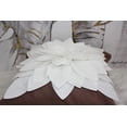 thumbnail image 4 of Flower Pillow - Decorative Throw Pillow – 17” Square Flower Pillows – 3D Effect with Dual Colors – Soft & Comfortable Fabric – Elegant Handmade – Perfect for Home, 4 of 5