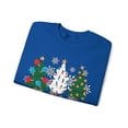 thumbnail image 3 of Table Tennis Christmas Tree Sweatshirt, Gift for Table Tennis Lover, 3 of 4
