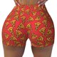 thumbnail image 2 of Fotbe Pizza Cartoon Shorts Sin Costuras – Shorts Deportivos de Cintura Alta para Mujer, Elásticos para Gimnasio, Yoga, Running o Ciclismo-Large, 2 of 8