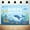 5x3FT, variant on Ocean Theme Birthday Beautiful Backdrop, Blue Underwater Animal Dolphin Sea Theme Kids Happy Birthday Photography Background Decoration Banner for Baby Shower Picture Photo Shoot Props Polyester