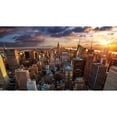 thumbnail image 2 of Begin New York City Sunset - Impression sur Toile par Begin Édition, 2 of 2