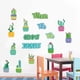 thumbnail image 2 of Adhesivo de pared Moyic calcomanía de dibujos animados papel tapiz decorativo PVC, 2 of 6