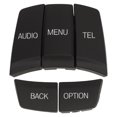 thumbnail image 2 of 5PCS Car Central Control Multimedia Buttons Exquisite  For F20 F21 F22 F23, 2 of 8