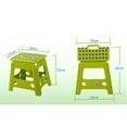thumbnail image 5 of GUOOL 13 Inches Strong Folding Step Stool Multi Purpose Seats for Adults Kitchen Green, 5 of 5