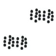 thumbnail image 1 of Maytalsory 20PCS/Set M6 Black Plastic Dome Nut 20PCS/Set M6 Protection Caps Cover Hexagon Screws Practical Tool No.03 2Set, 1 of 6