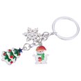 thumbnail image 4 of Llavero de Papá Noel de aleación para mujer, bolso, coche, llavero, 4 of 7