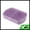 Purple, variant on Unique Bargains Durable 2 Compartment Pill Case for Travel Purple