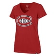 thumbnail image 1 of Women's Montreal Canadiens NHL Imprint '47 Ultra Rival V-Neck Tee - Size XL, 1 of 1